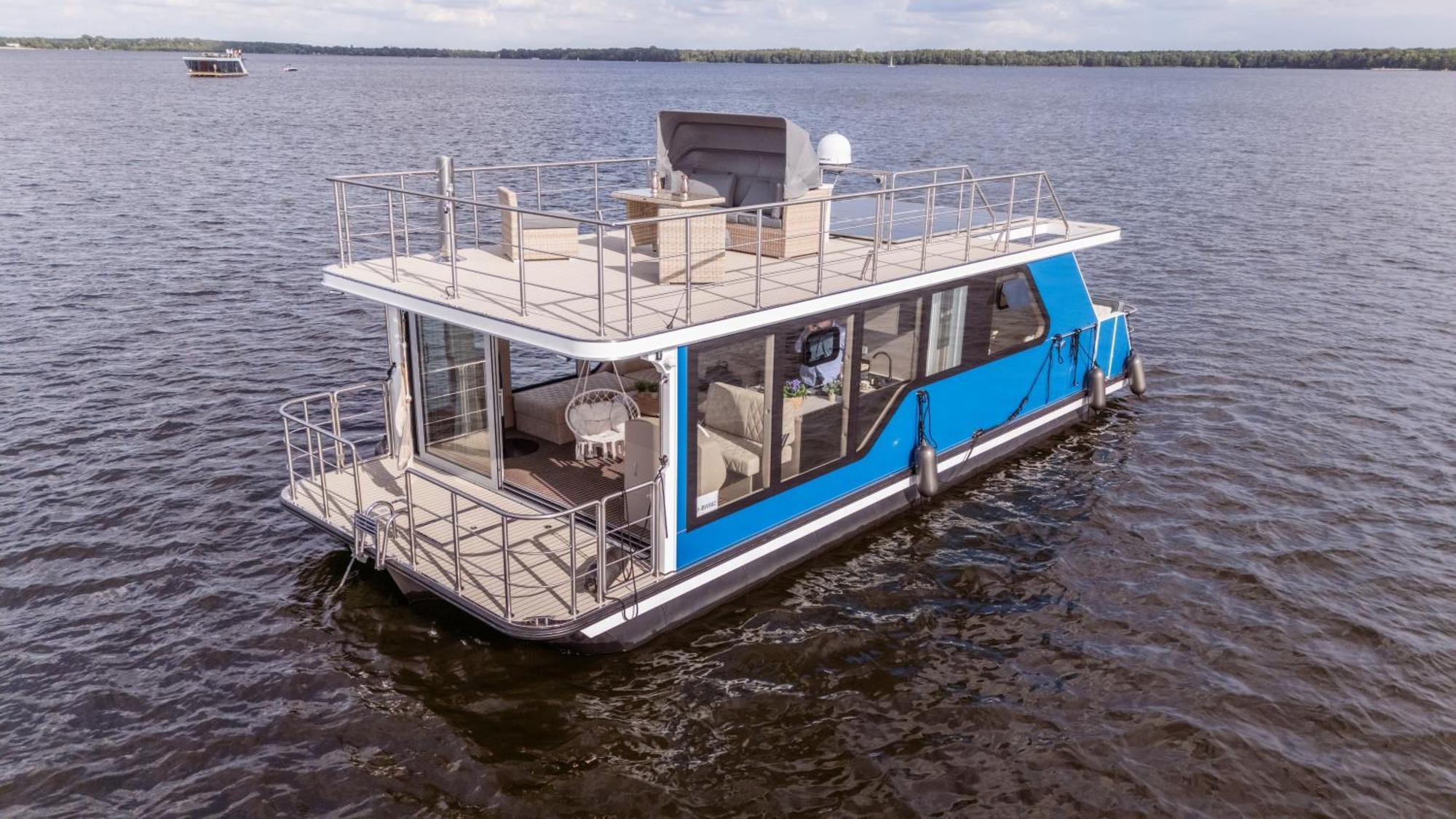 Nena Hausboot Hotel Berlin Bagian luar foto