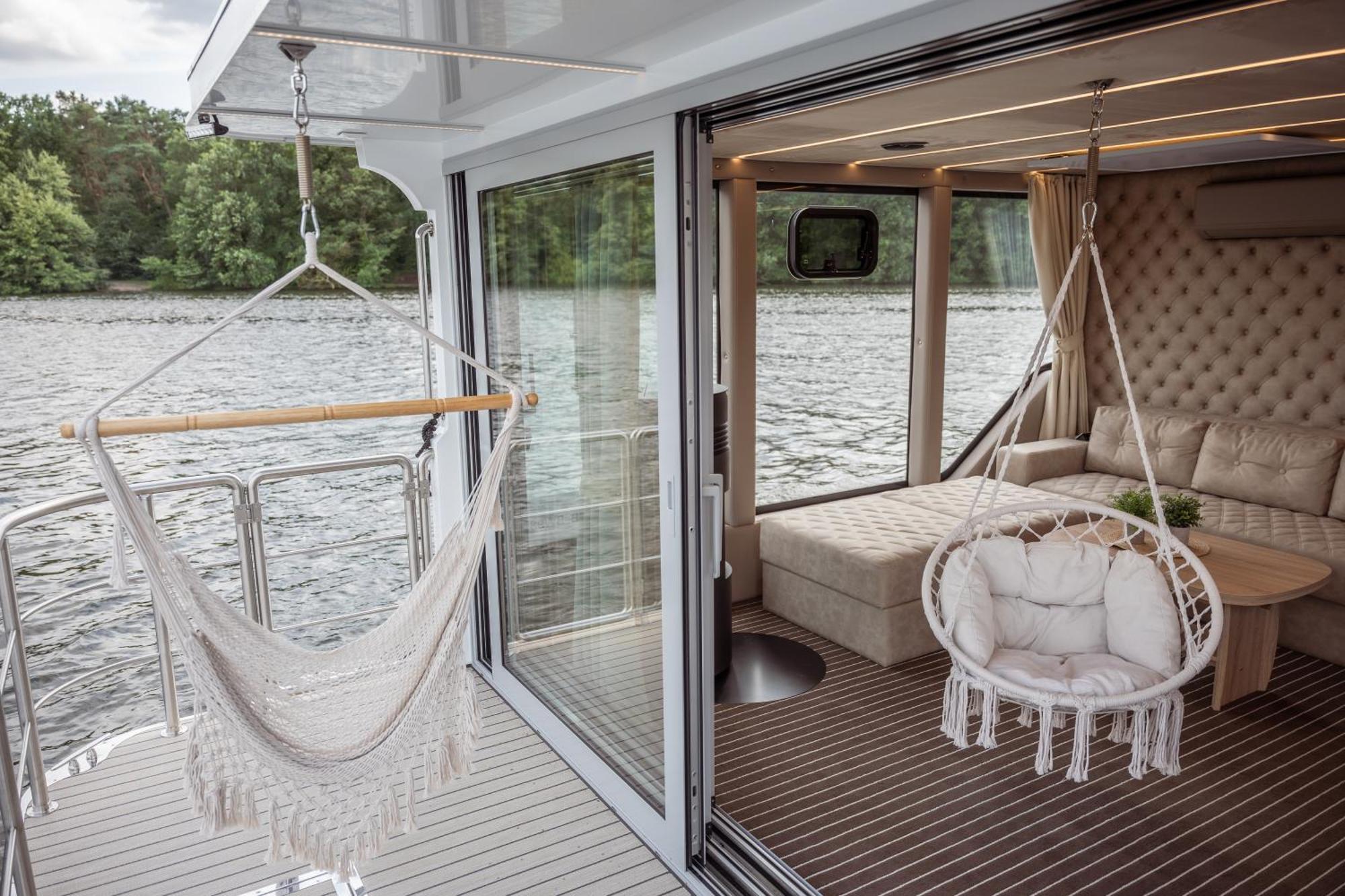 Nena Hausboot Hotel Berlin Bagian luar foto