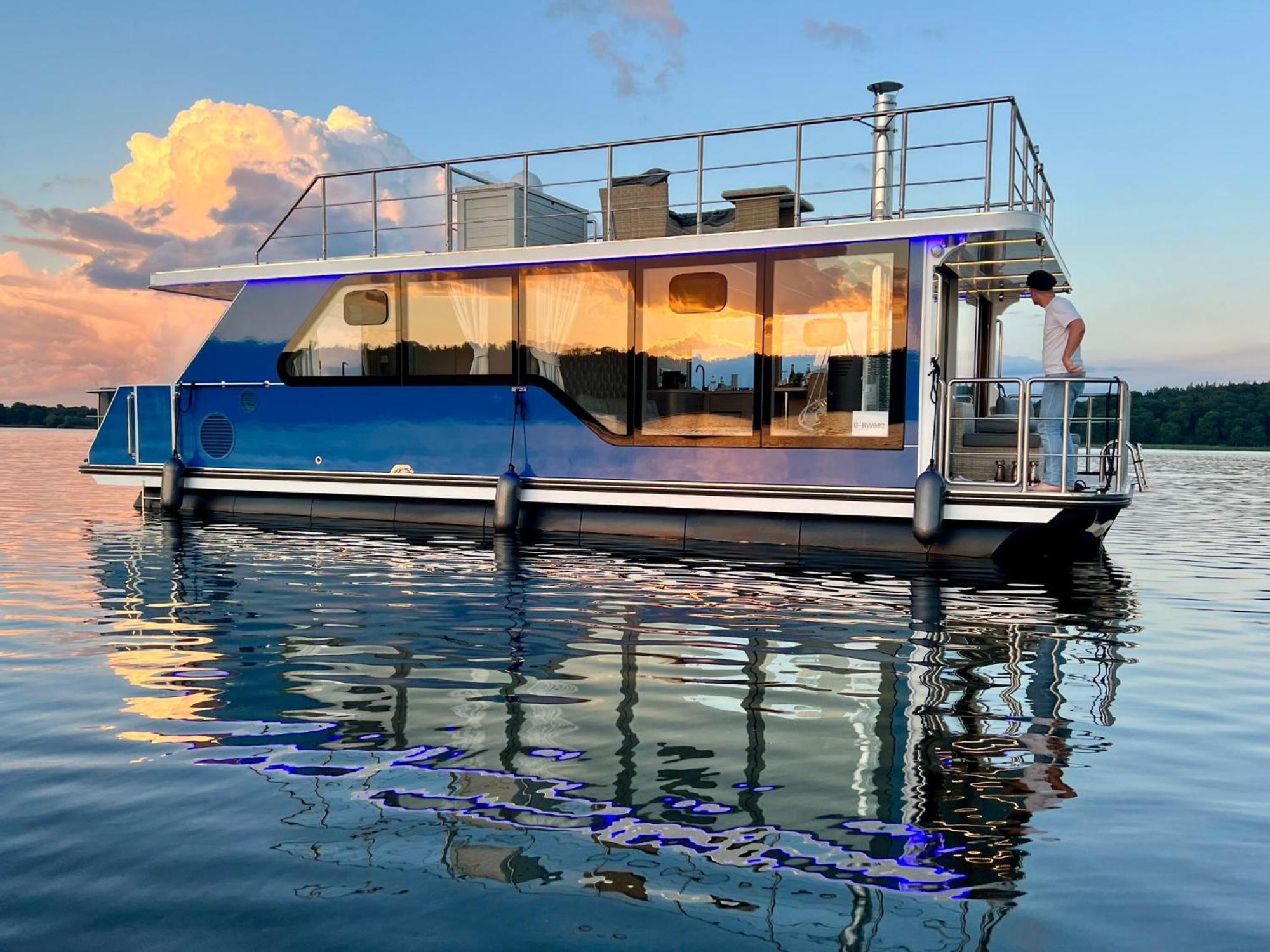 Nena Hausboot Hotel Berlin Bagian luar foto